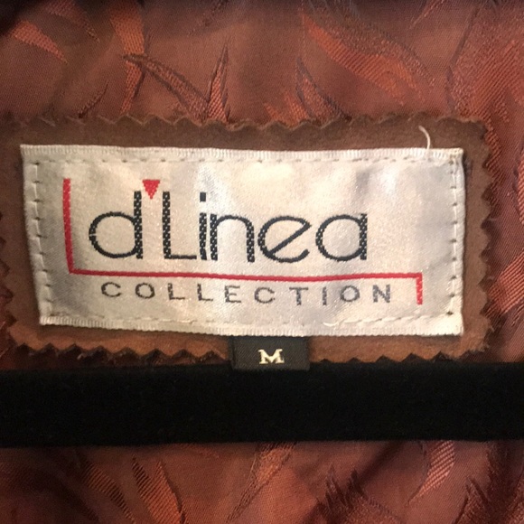 Men’s leather vintage style brown jacket - Picture 2 of 4